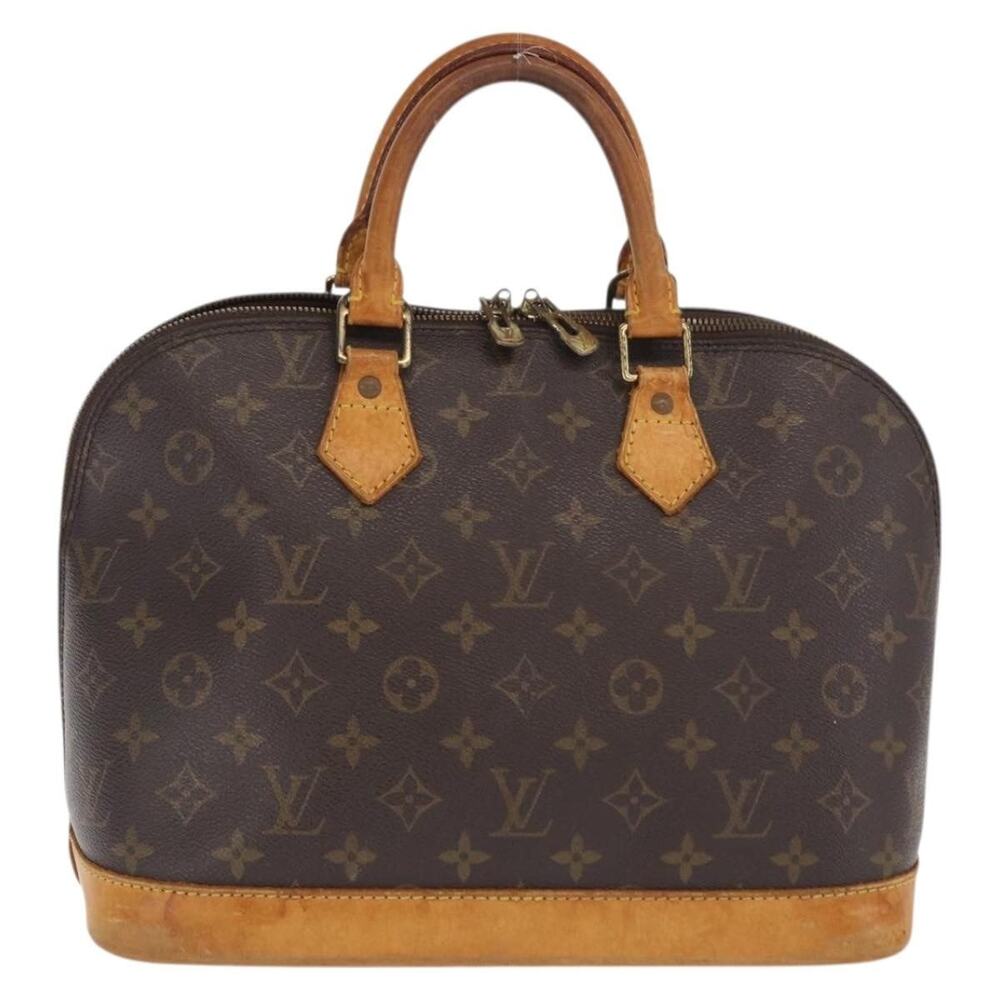 Louis Vuitton Monogram Alma Handbag Brown